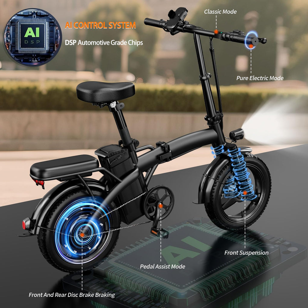 Foldable 500W Electric Bike Y52559