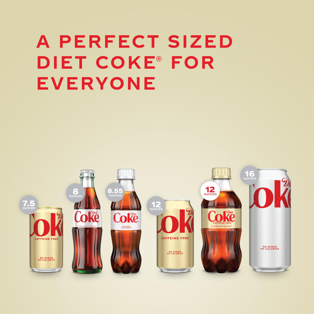 Caffeine Free Diet Coke 12 fl oz 8 Pack J703