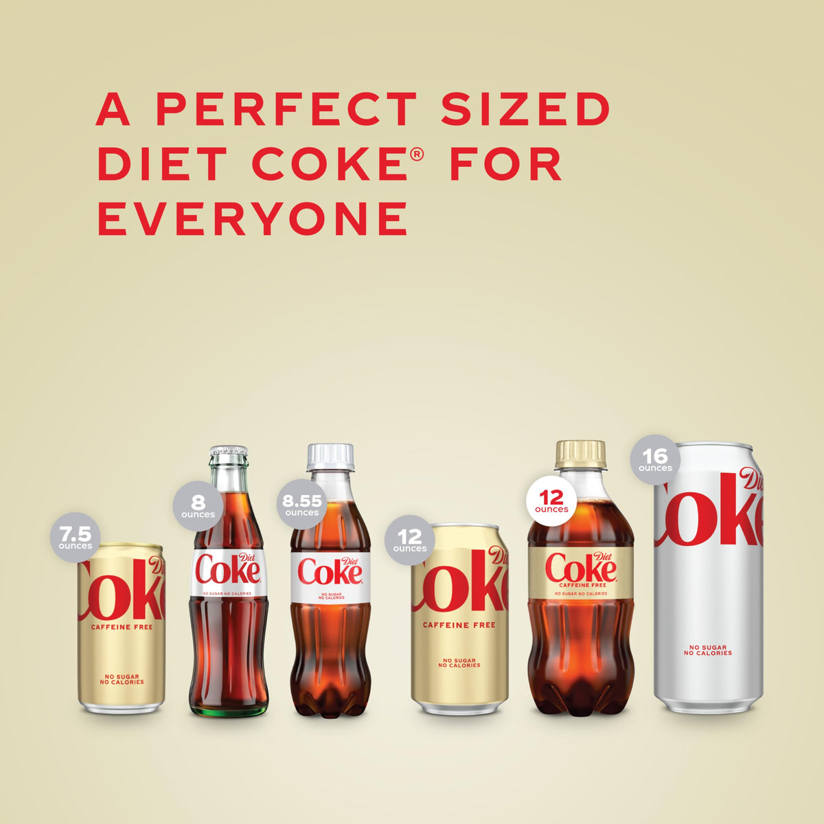 Caffeine Free Diet Coke 12 fl oz 8 Pack J703