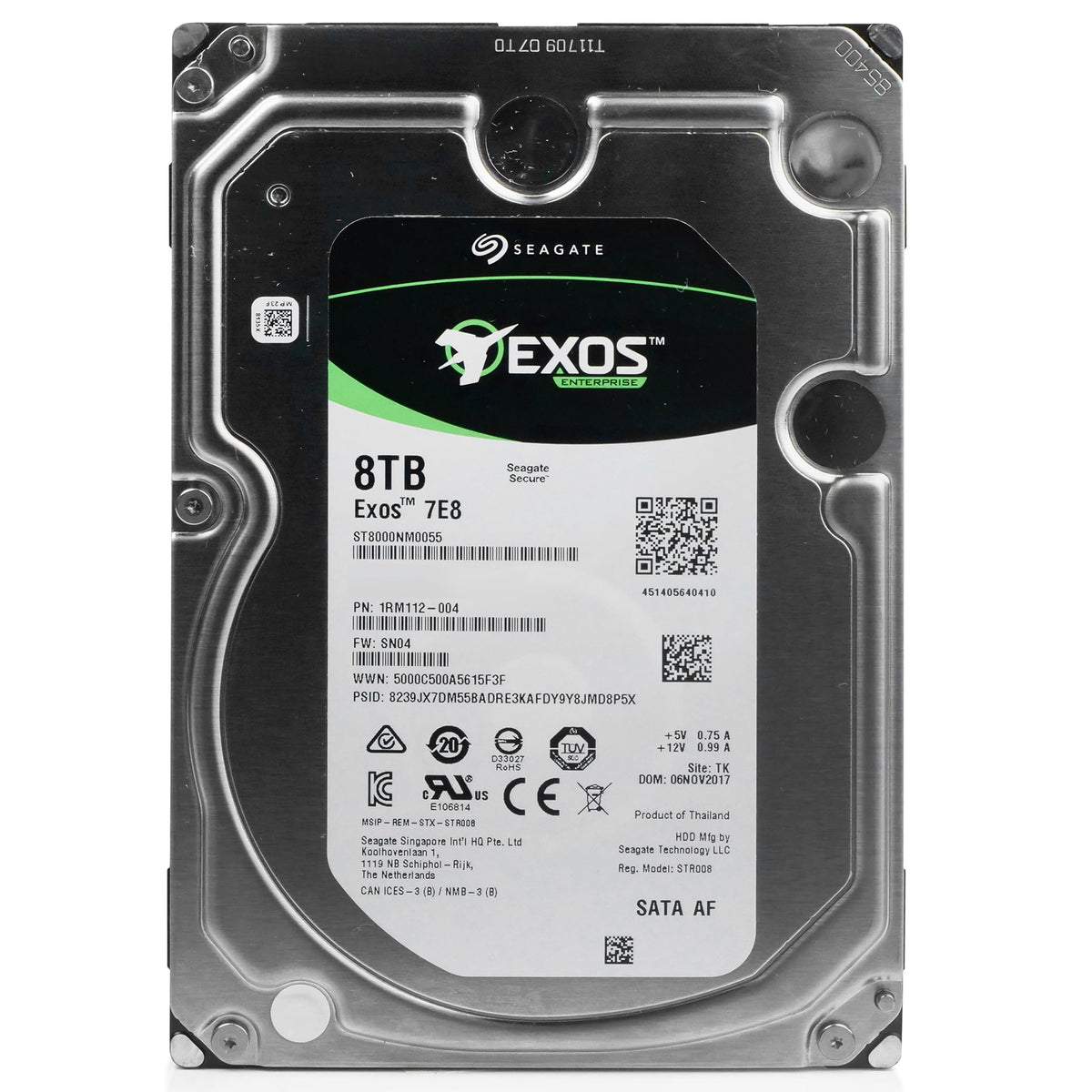 8TB 3.5-Inch Enterprise Hard Drive H792525