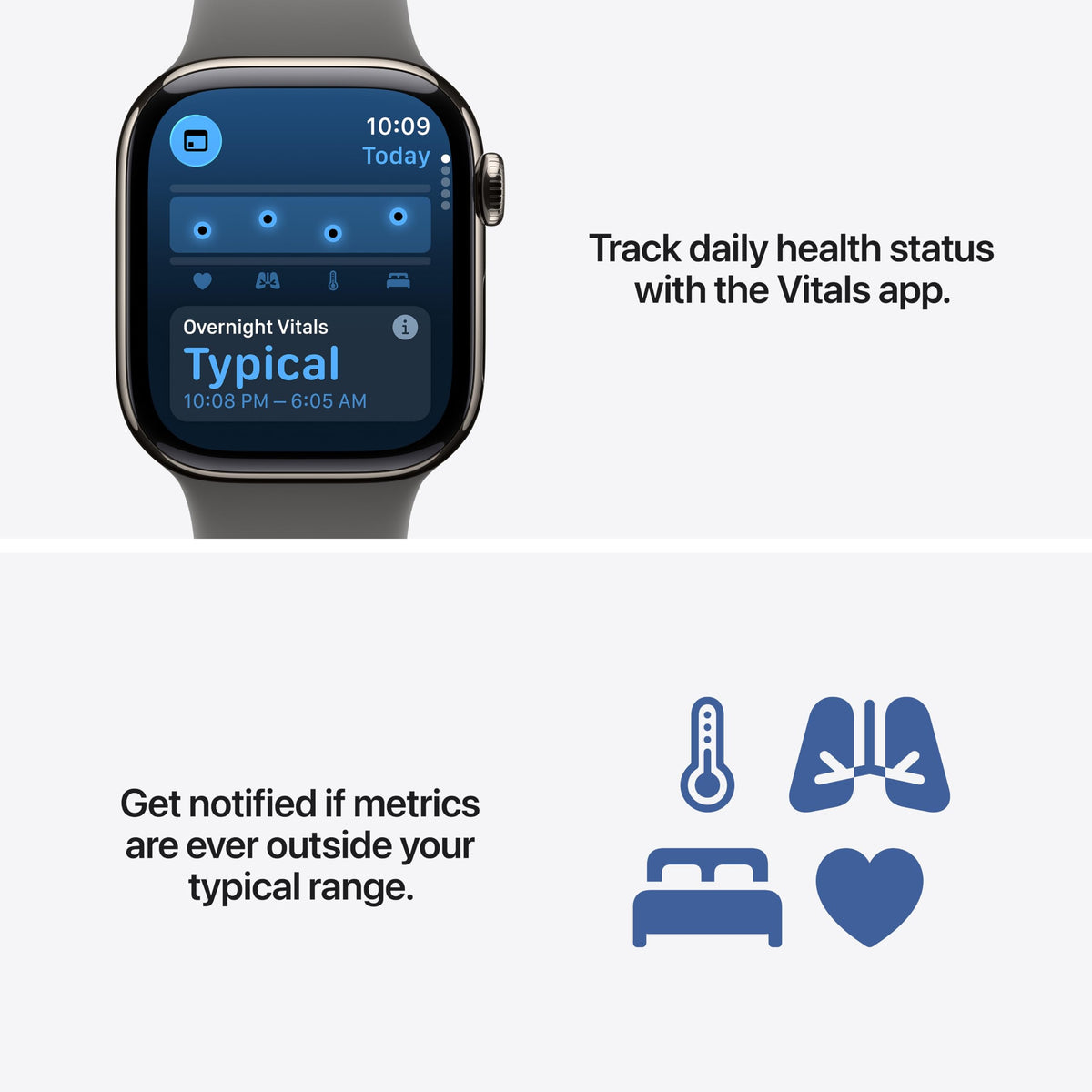 GPS 42mm Jet Black Aluminum Smartwatch with Black Sport Band O9621