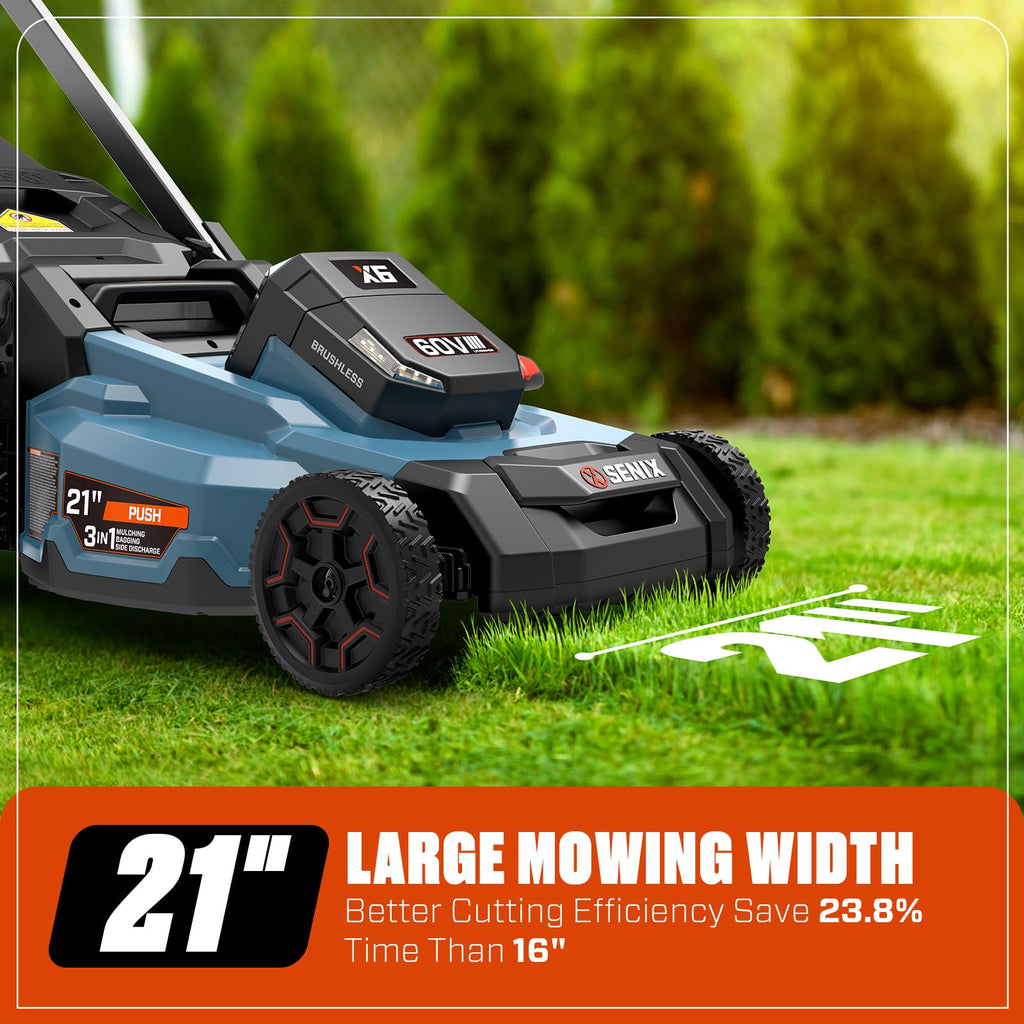 60V Electric Cordless Push Mower F7102