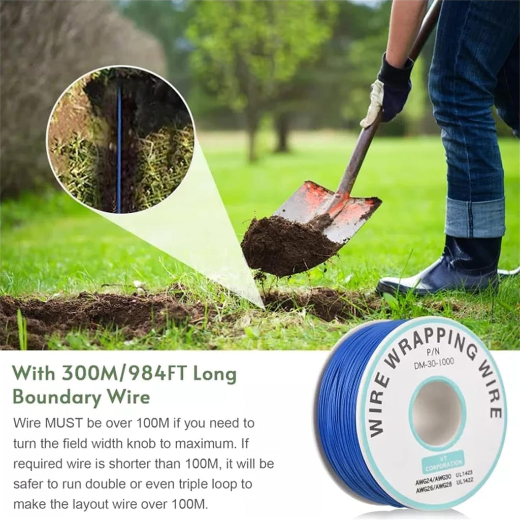 Electric Dog Fence, In-Ground Pet Containment System, Waterproof Training Collar V918708