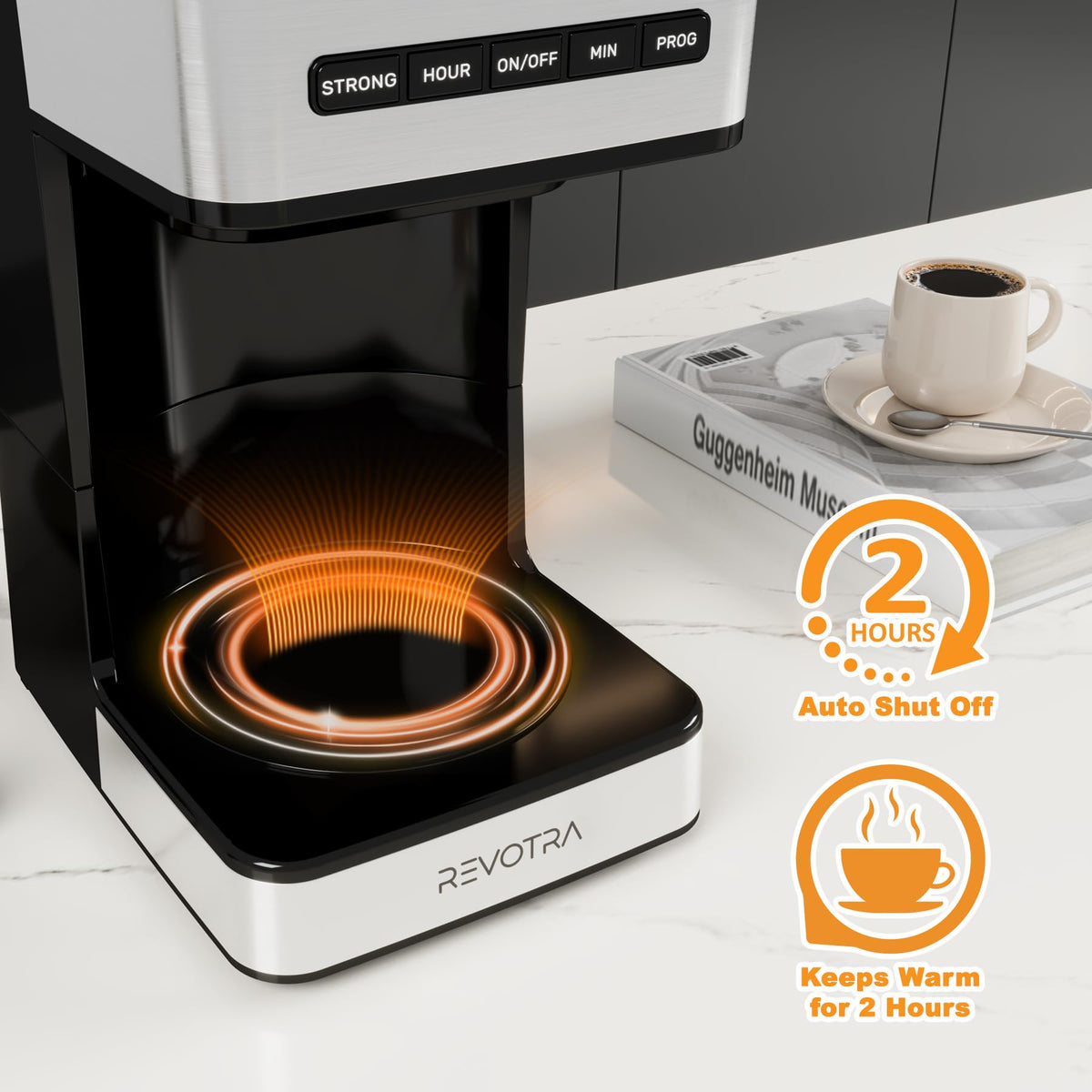 12 Cup Programmable Drip Coffee Maker E741