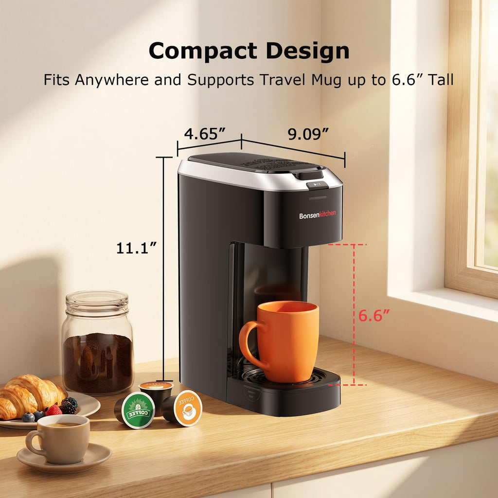 2-in-1 Single Serve Coffee Maker B1426
