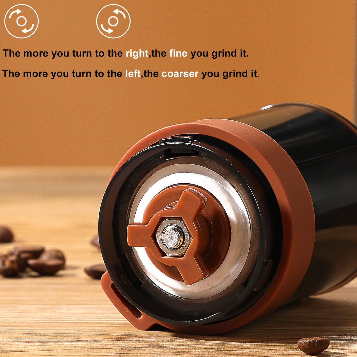 Manual Ceramic Burr Coffee Grinder P92428