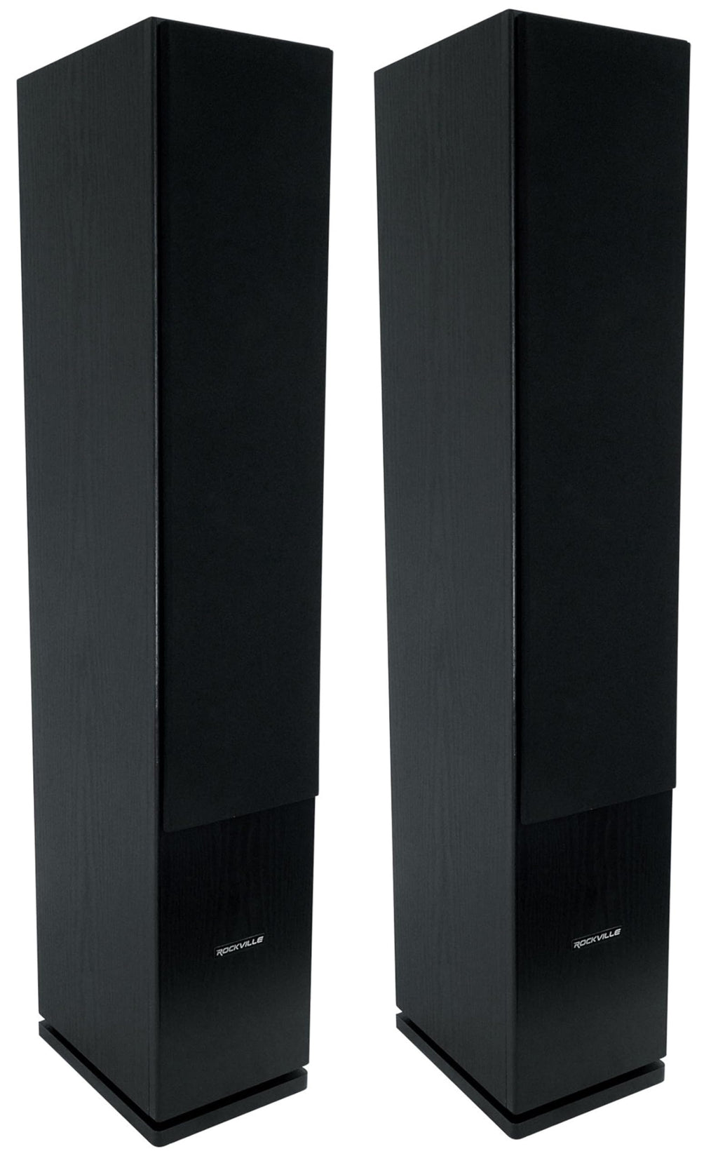 Black Home Audio Tower Speakers 2-Pack X772