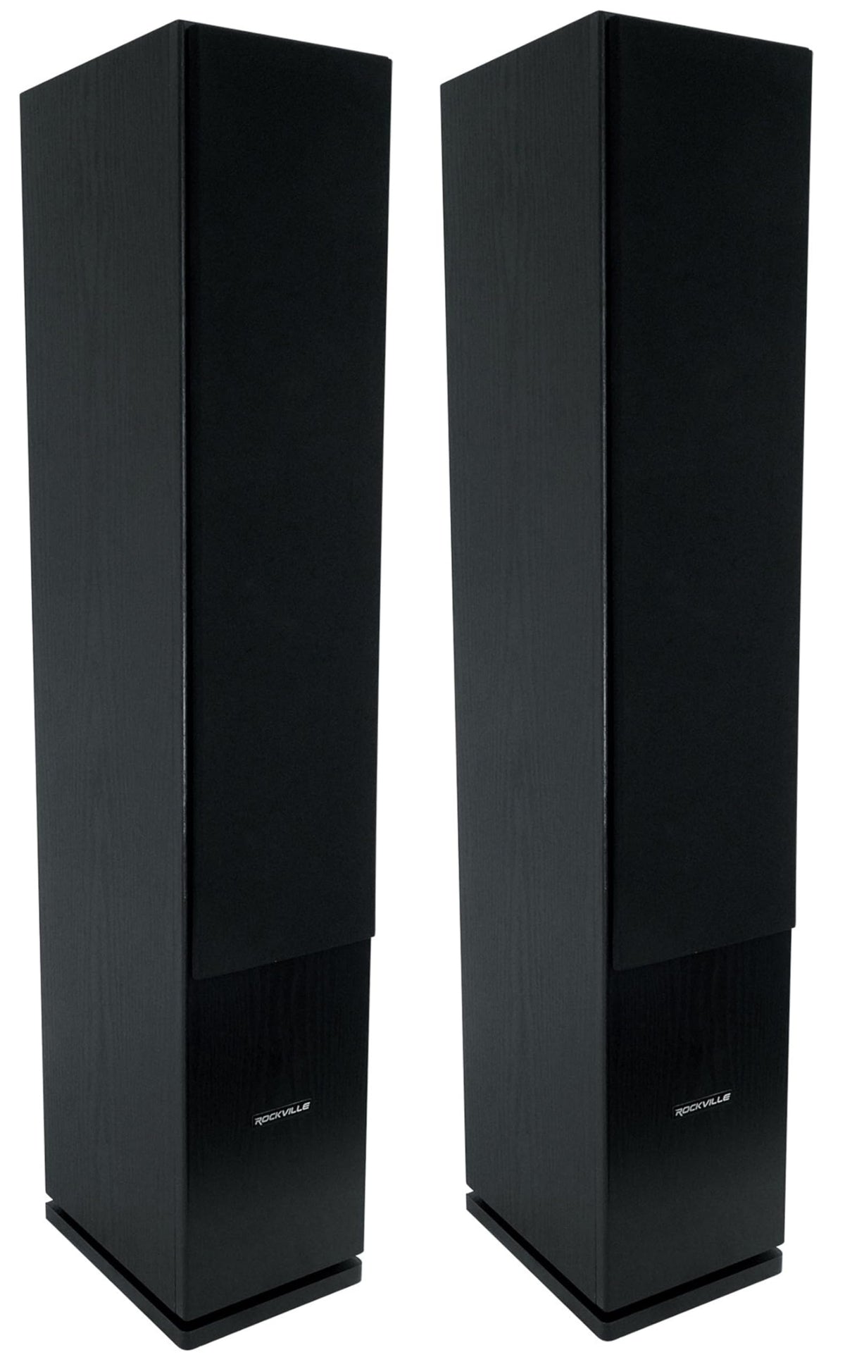 Black Home Audio Tower Speakers 2-Pack X772