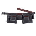 Brown Leather 2-Inch Tool Belt with 12 Pockets W54437