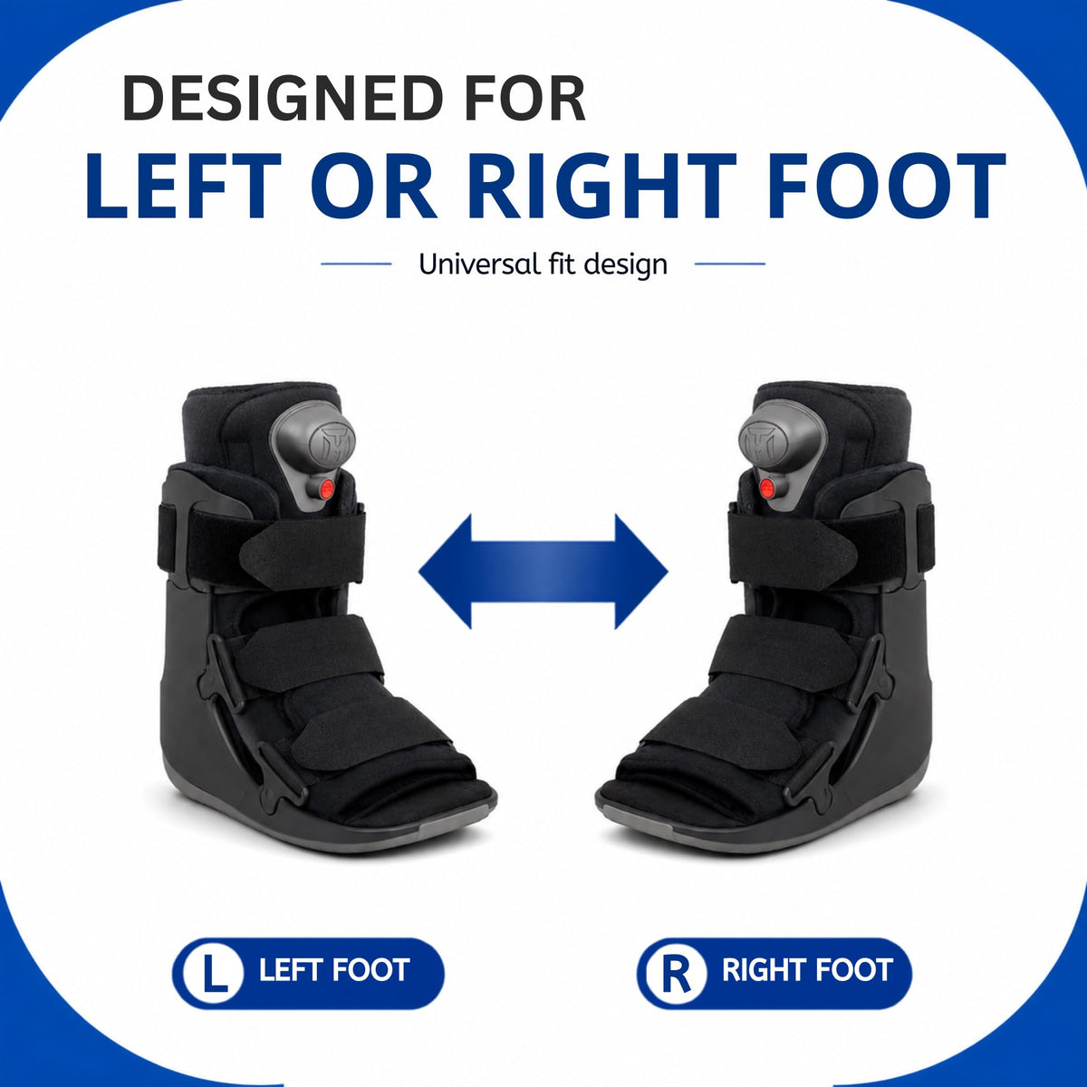 Walker Fracture Boot with Air Pump XLarge D862328