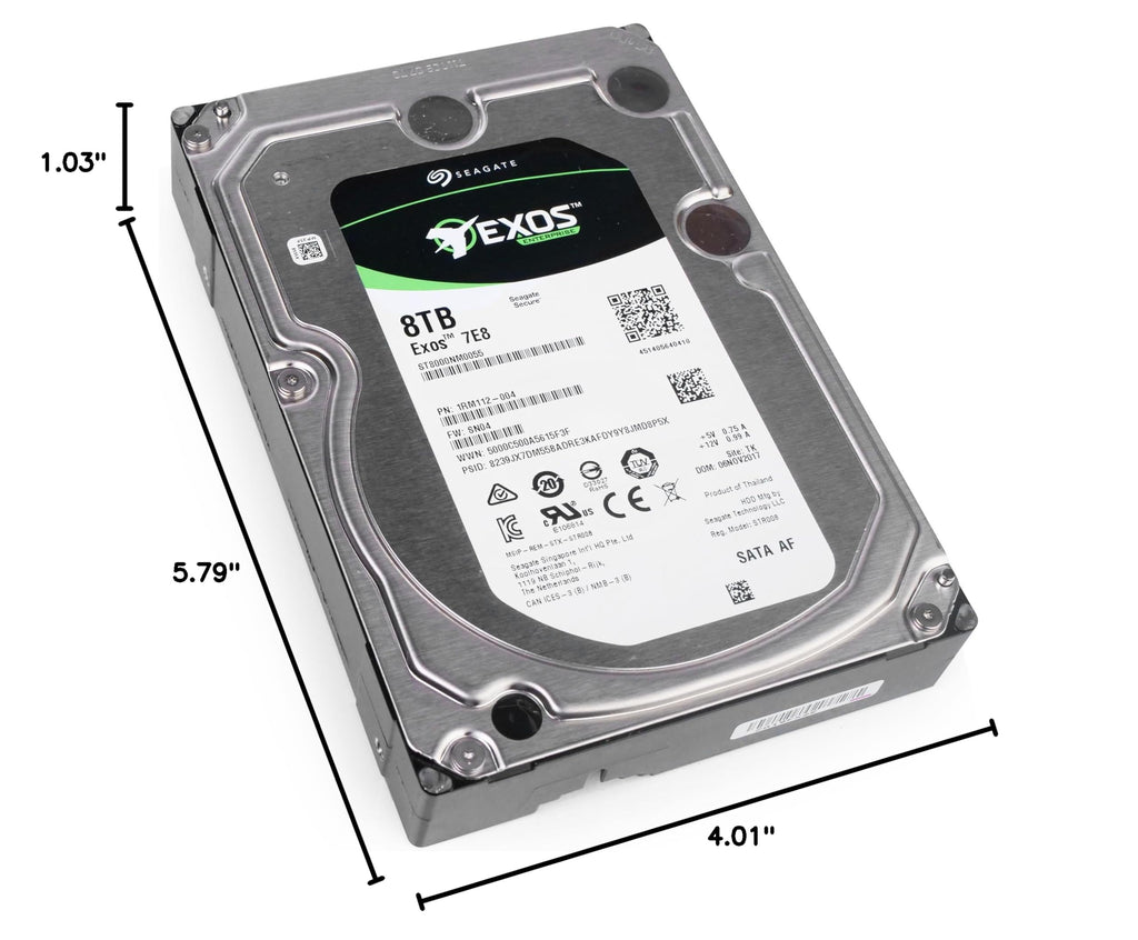 8TB 3.5-Inch Enterprise Hard Drive H792525