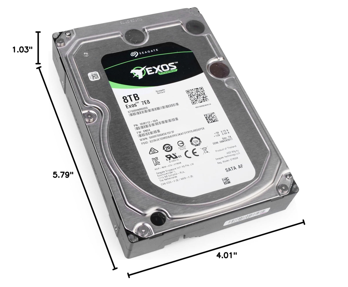8TB 3.5-Inch Enterprise Hard Drive H792525