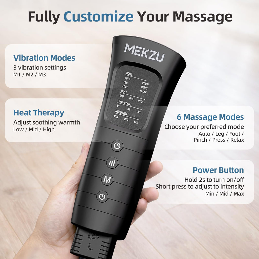 Air Compression Leg Massager with Heat I467