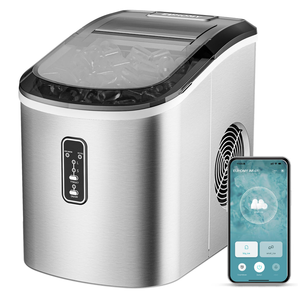 Countertop Ice Maker with Ice Scoop and Basket M48547