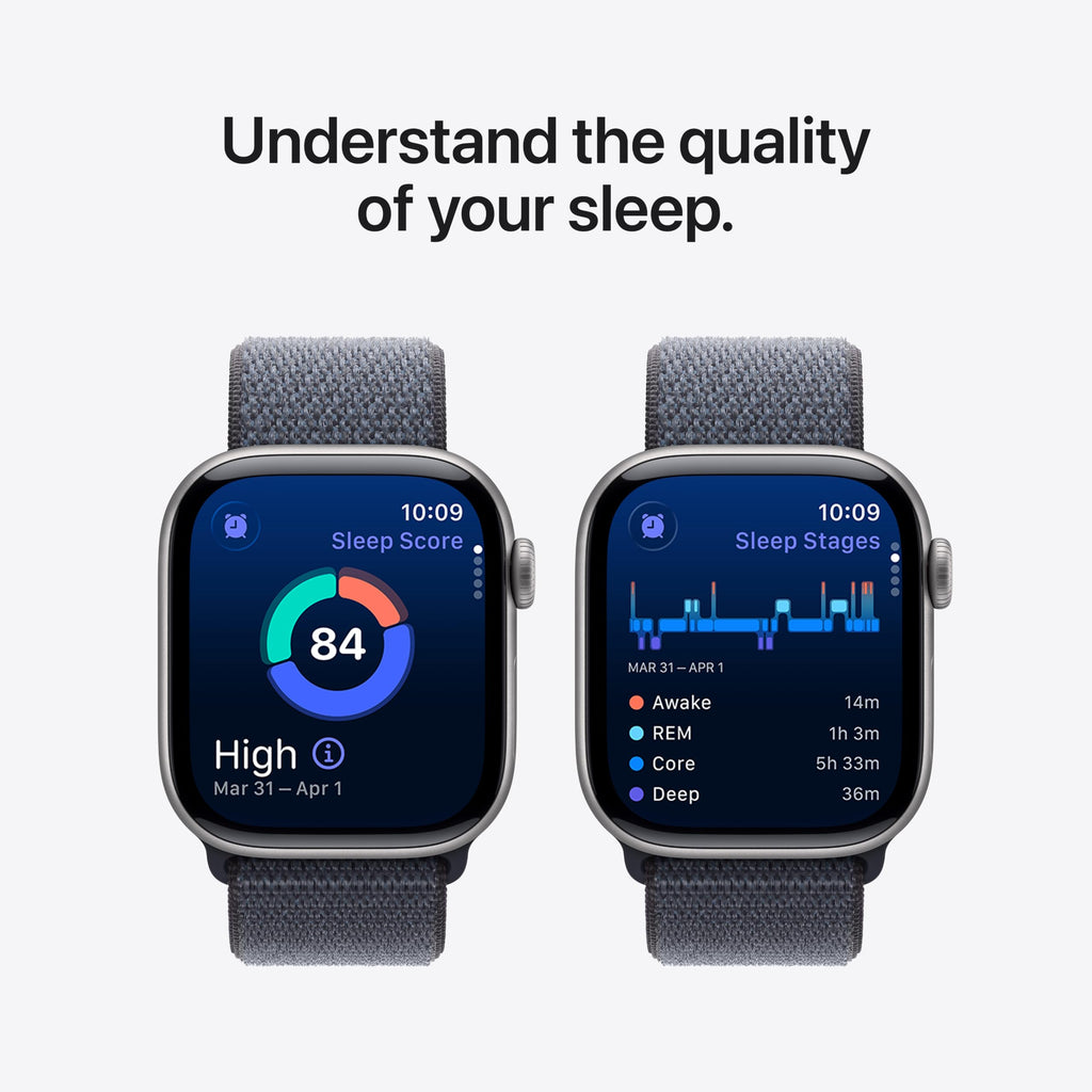 GPS 42mm Jet Black Aluminum Smartwatch with Black Sport Band O9621