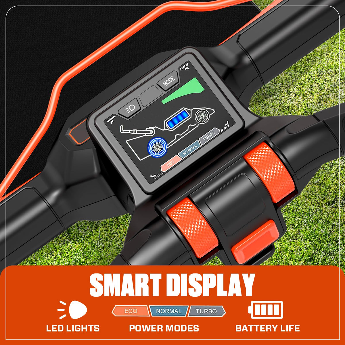 60V Electric Cordless Push Mower F7102