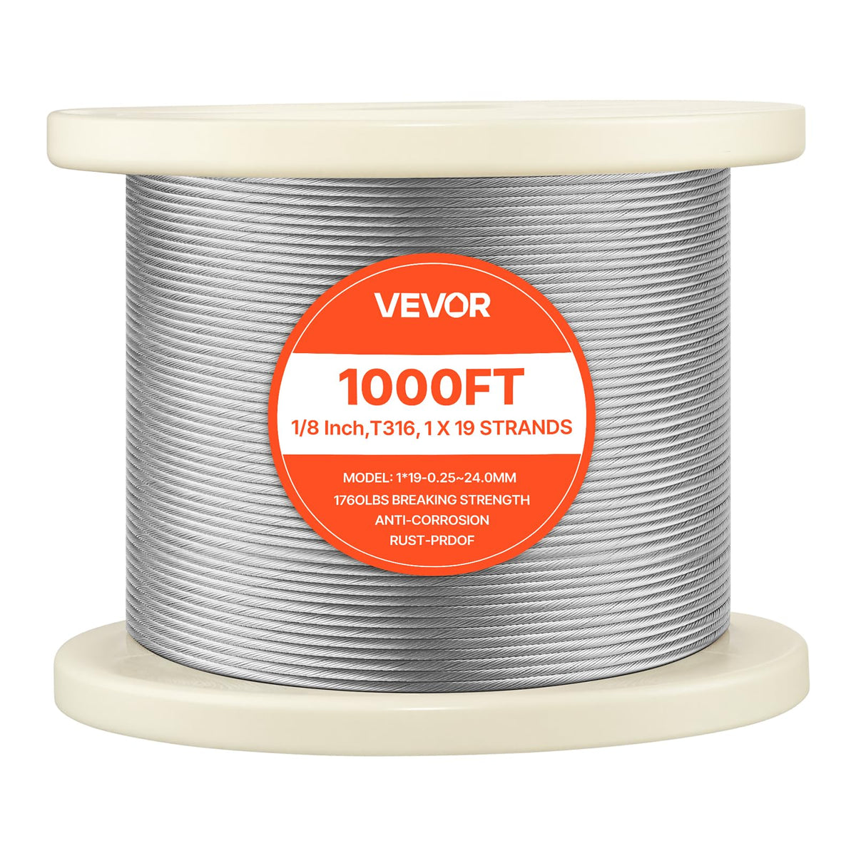 1/8 Inch 316 Stainless Steel Wire Rope S70300