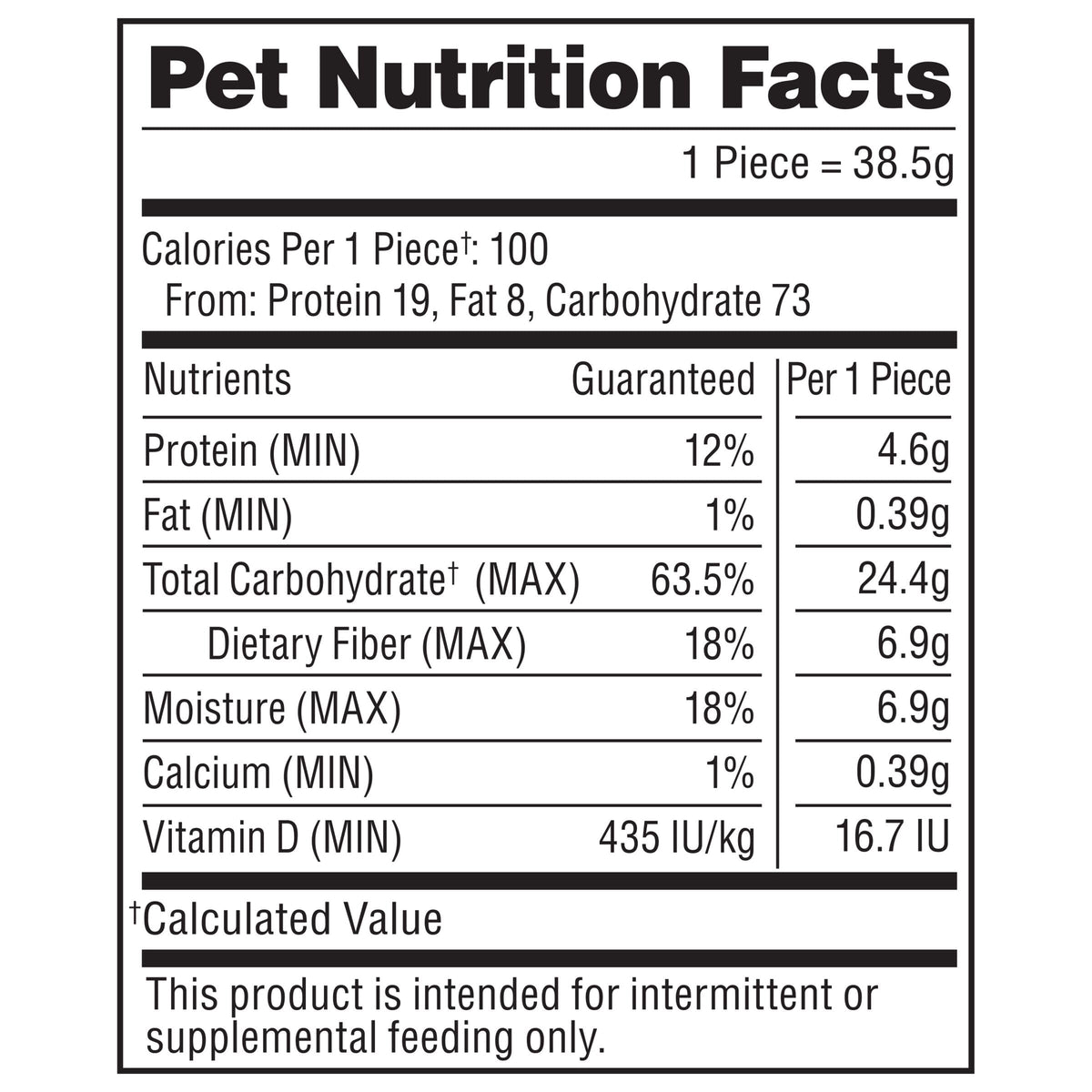 Large Daily Dental Dog Chews 33.7 oz Bag L906547