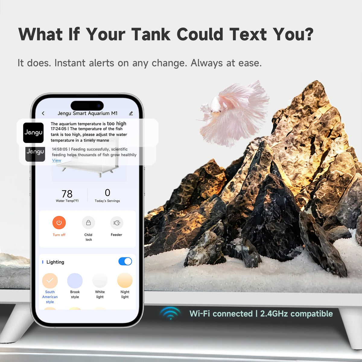 5 Gallon Smart Fish Tank Aquarium Kit G8096