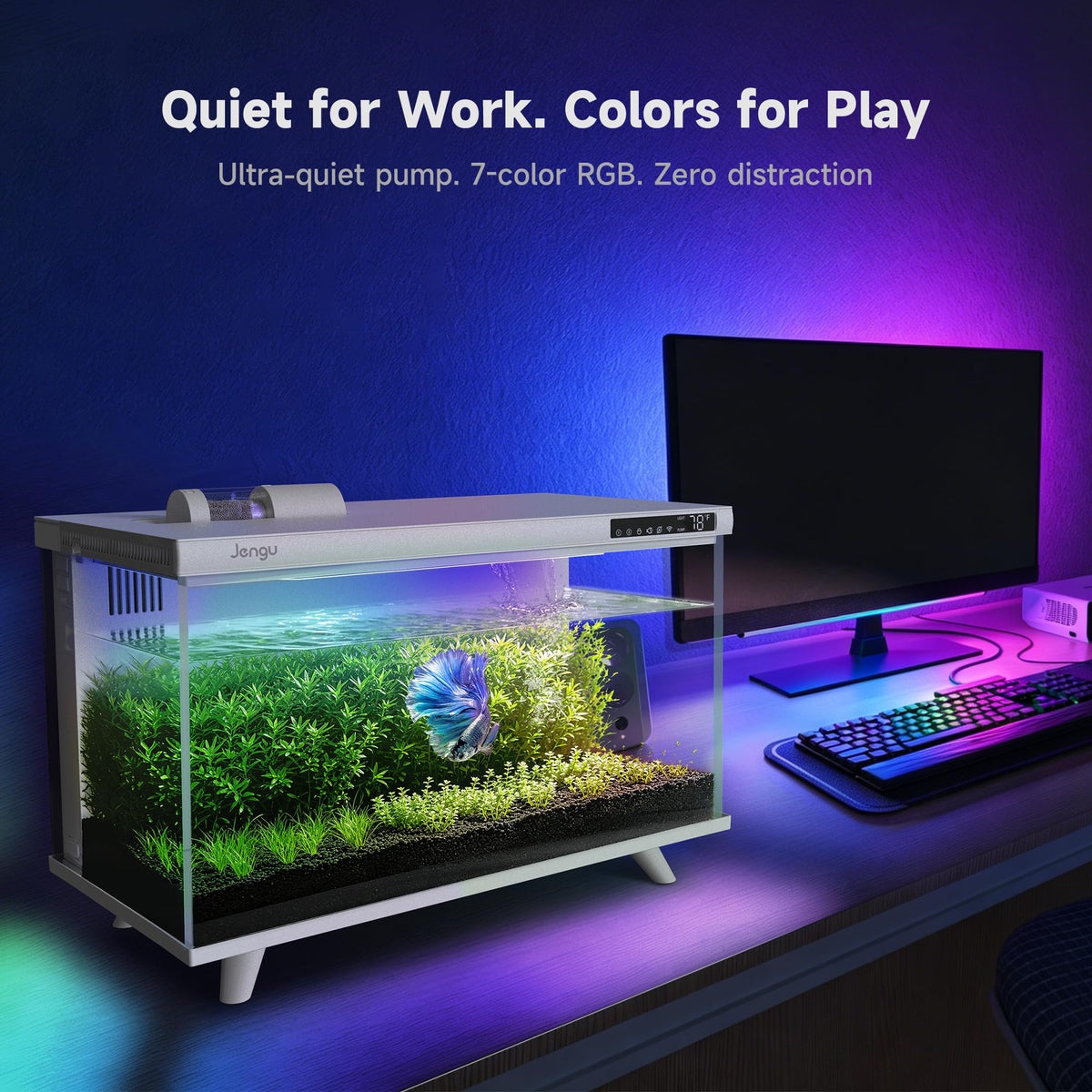 5 Gallon Smart Fish Tank Aquarium Kit G8096