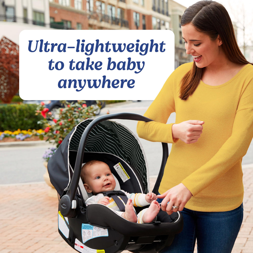 Lightweight Rear-Facing Infant Car Seat with Adjustable Base B77231