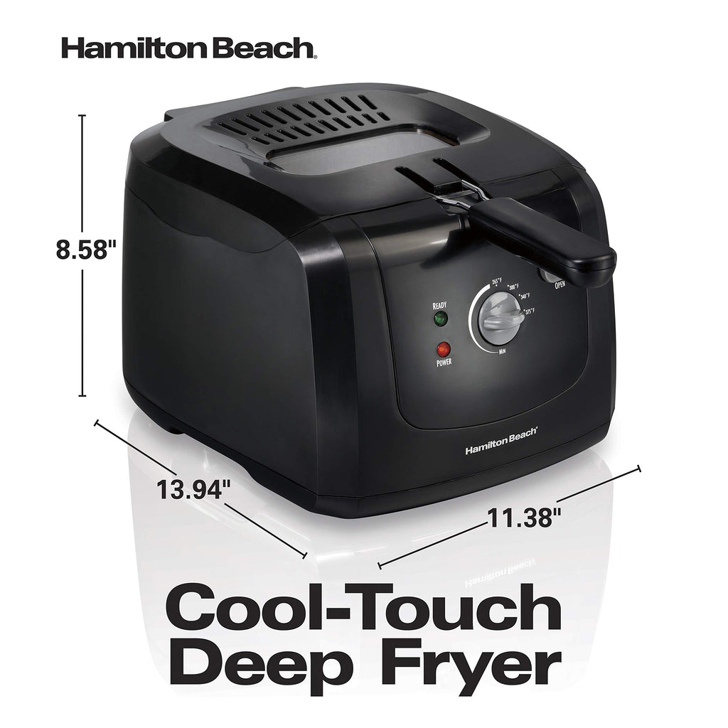 Cool Touch Electric Deep Fryer with Basket S33017