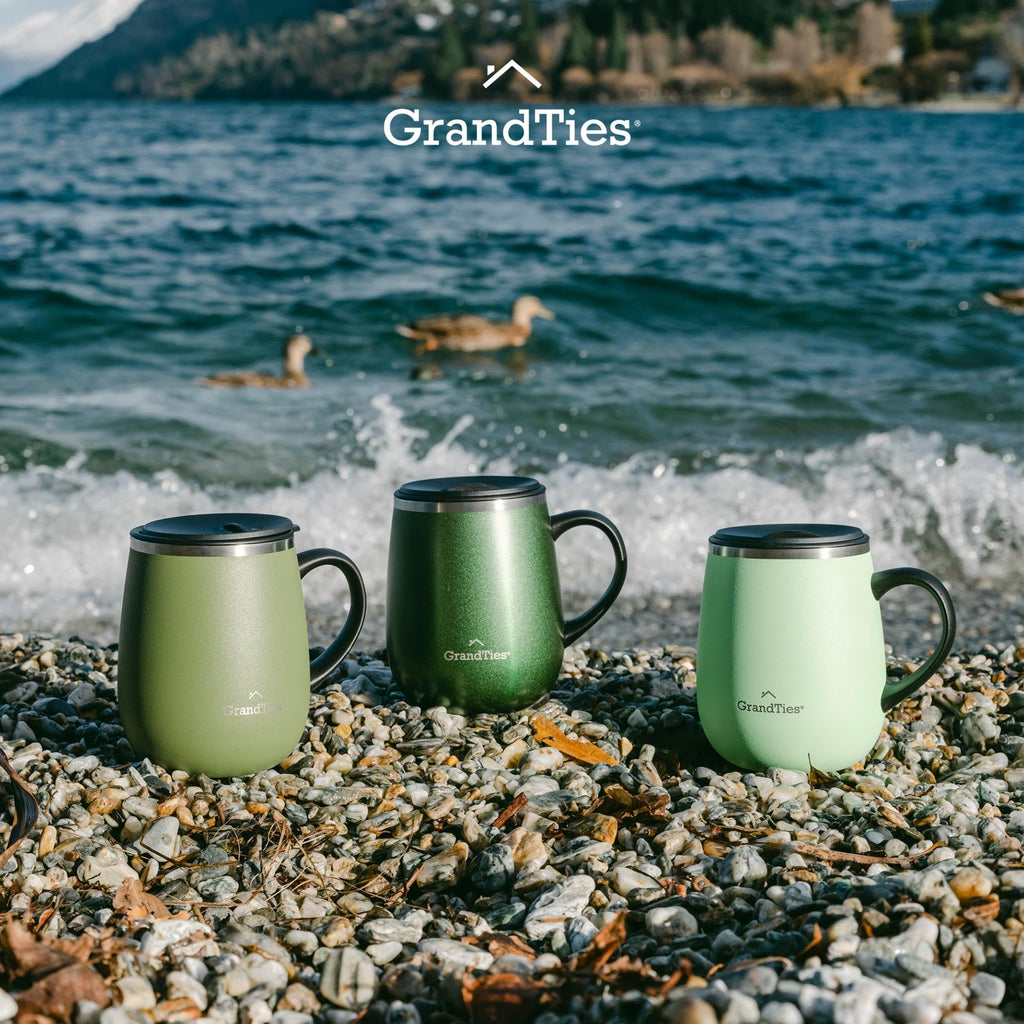 16 oz Insulated Stainless Steel Coffee Mug 2-Pack C986135