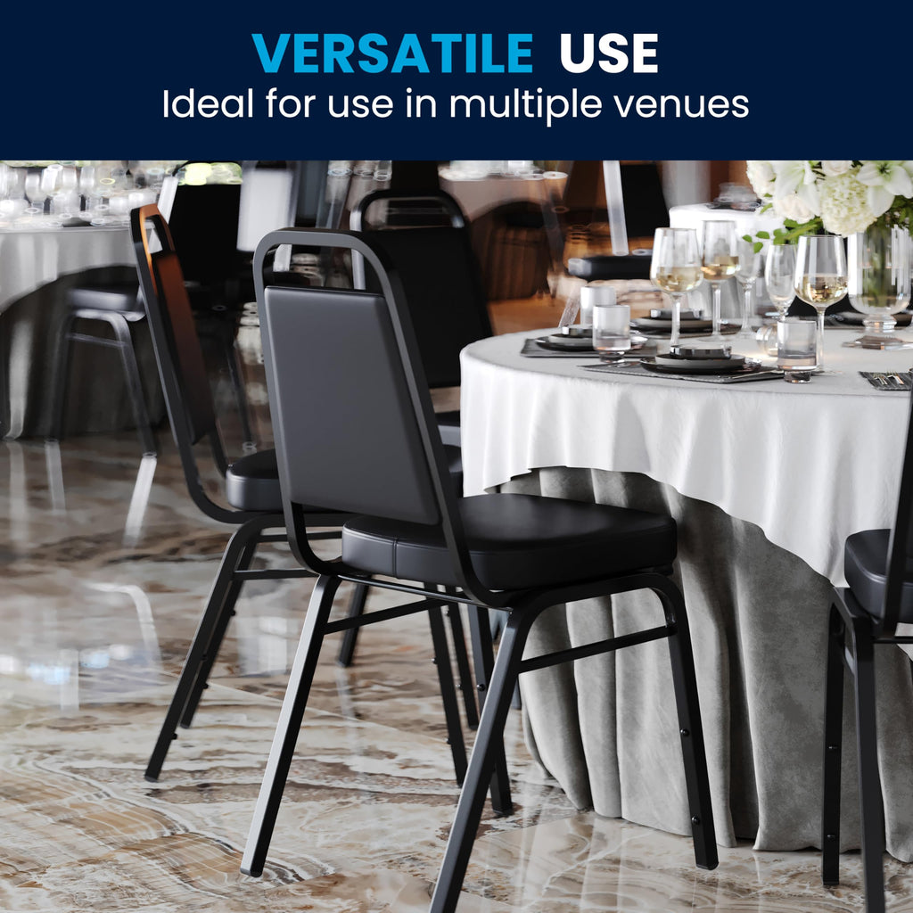 Black Stackable Banquet Chair L42512