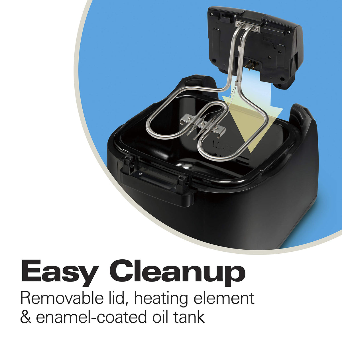 Cool Touch Electric Deep Fryer with Basket S33017