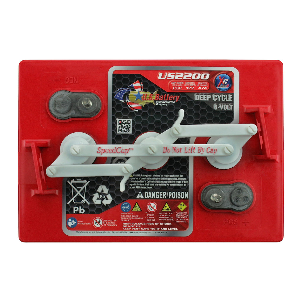 6V Deep Cycle Batteries 4 Pack U94681