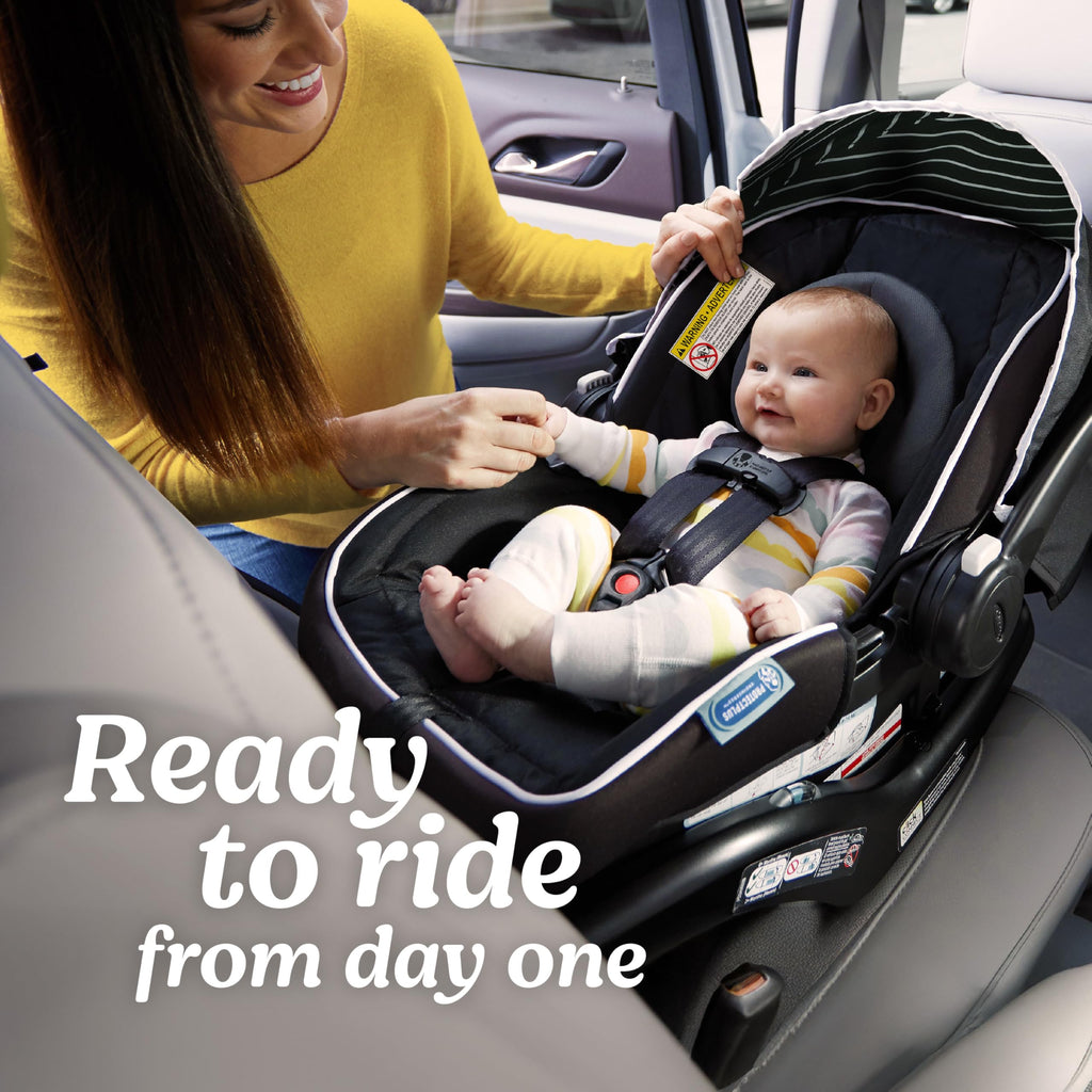 Lightweight Rear-Facing Infant Car Seat with Adjustable Base B77231
