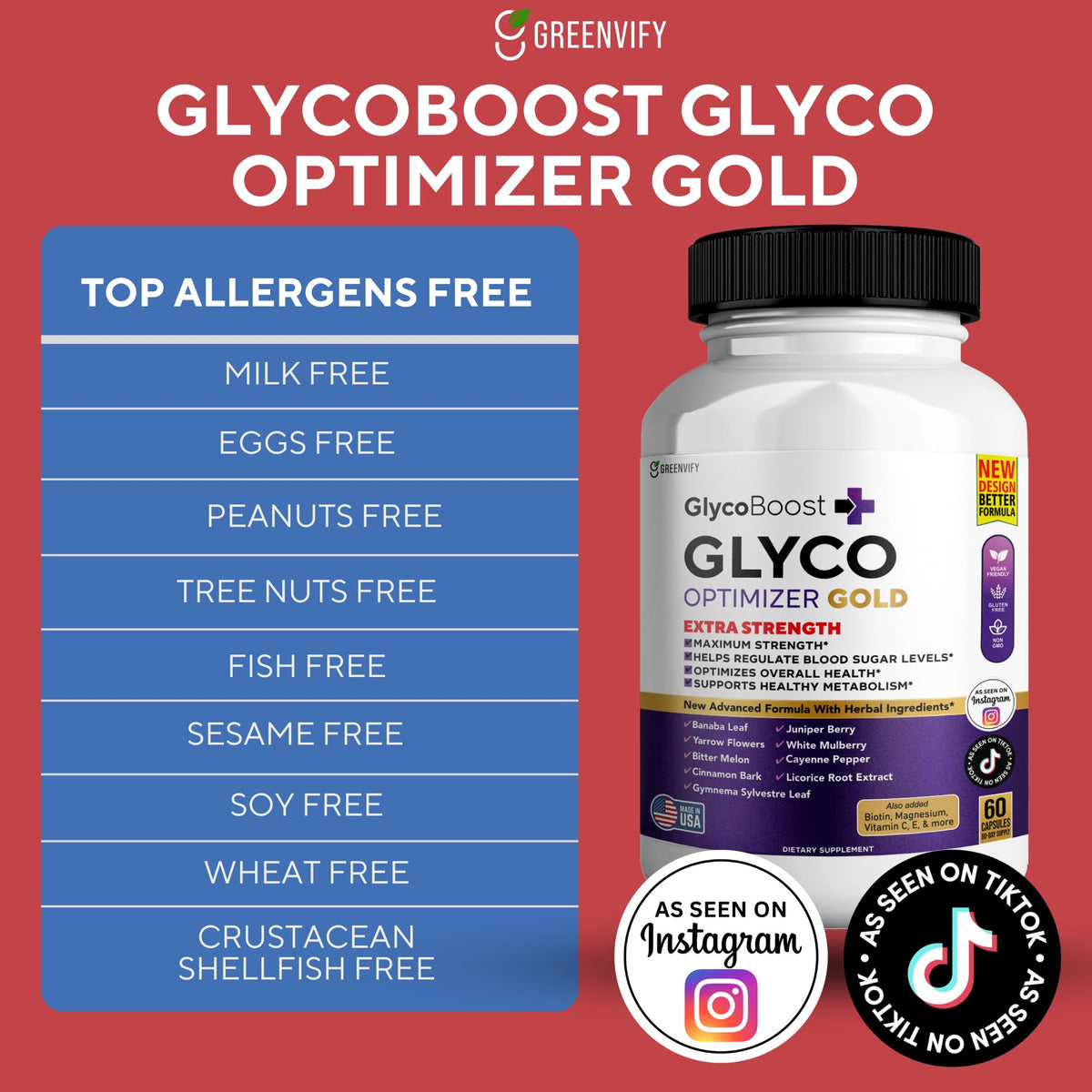 60 Capsules All Natural Formula D2446