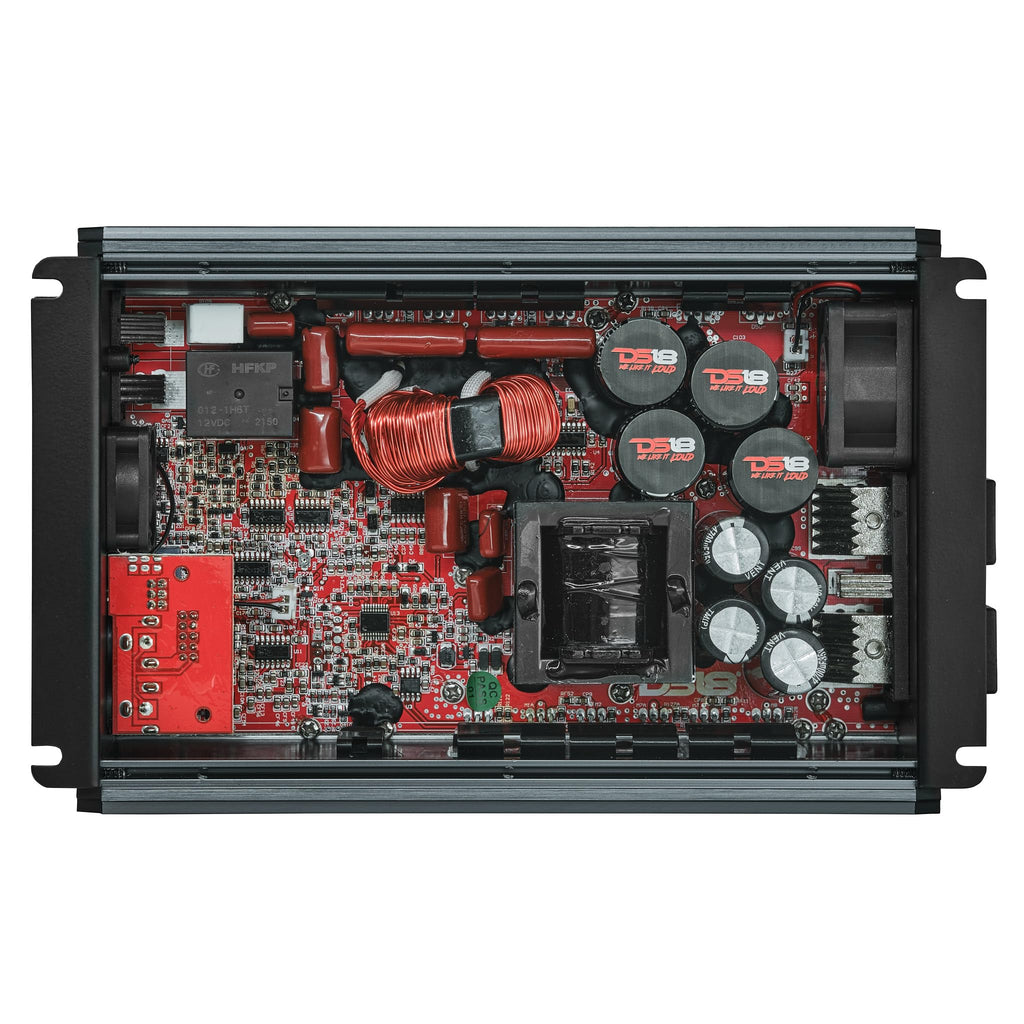 Compact Full-Range Class D 1-Channel Amplifier 2,500 Watts RMS Monoblock W21511
