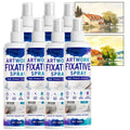 Quick-Dry Smudge-Proof Clear Matte Fixative Spray (7PCS) W17350