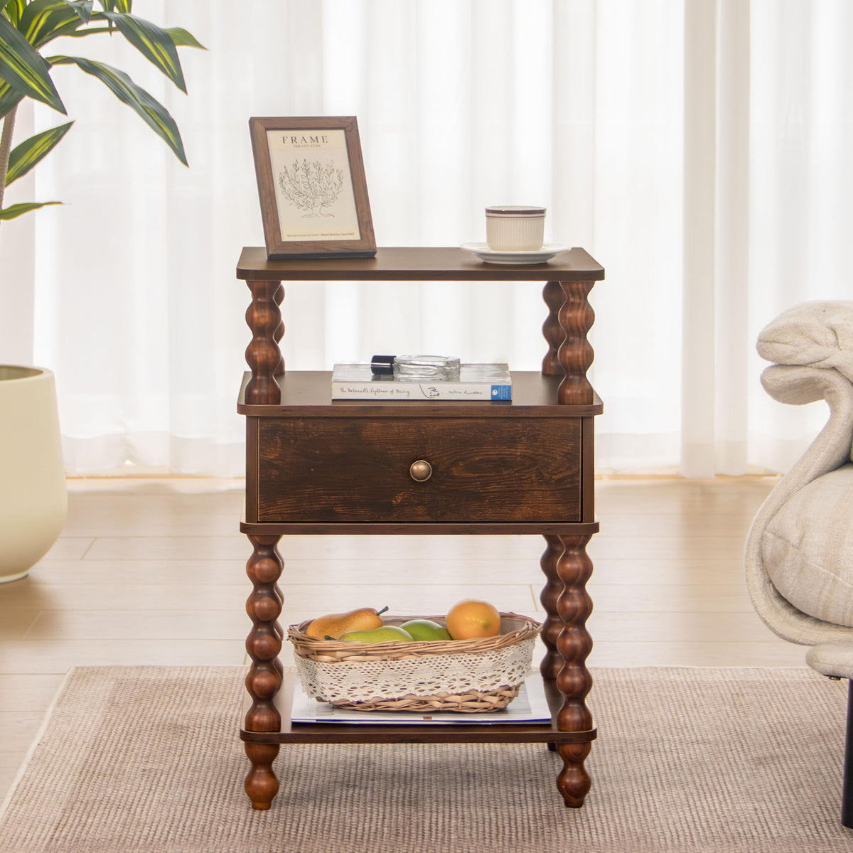 Nightstand with Drawer F414082