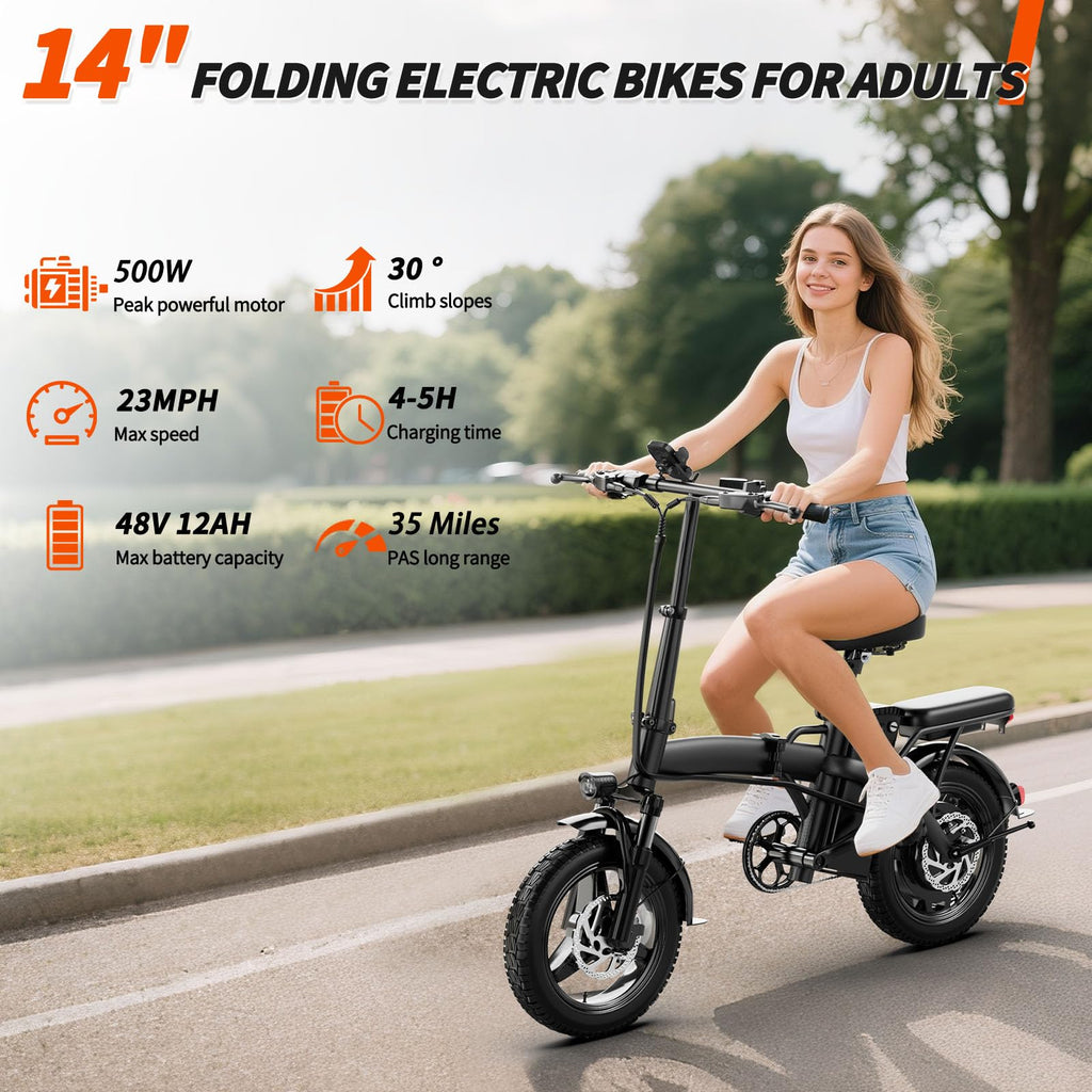 Foldable 500W Electric Bike Y52559
