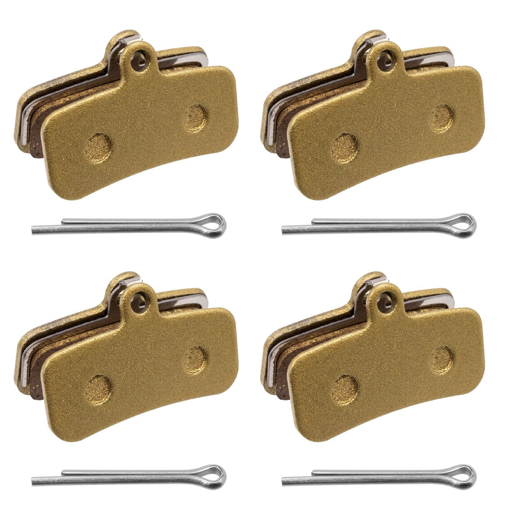 4 Packs Front and Rear Disc Brake Pads Y652370