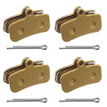 4 Packs Front and Rear Disc Brake Pads Y652370