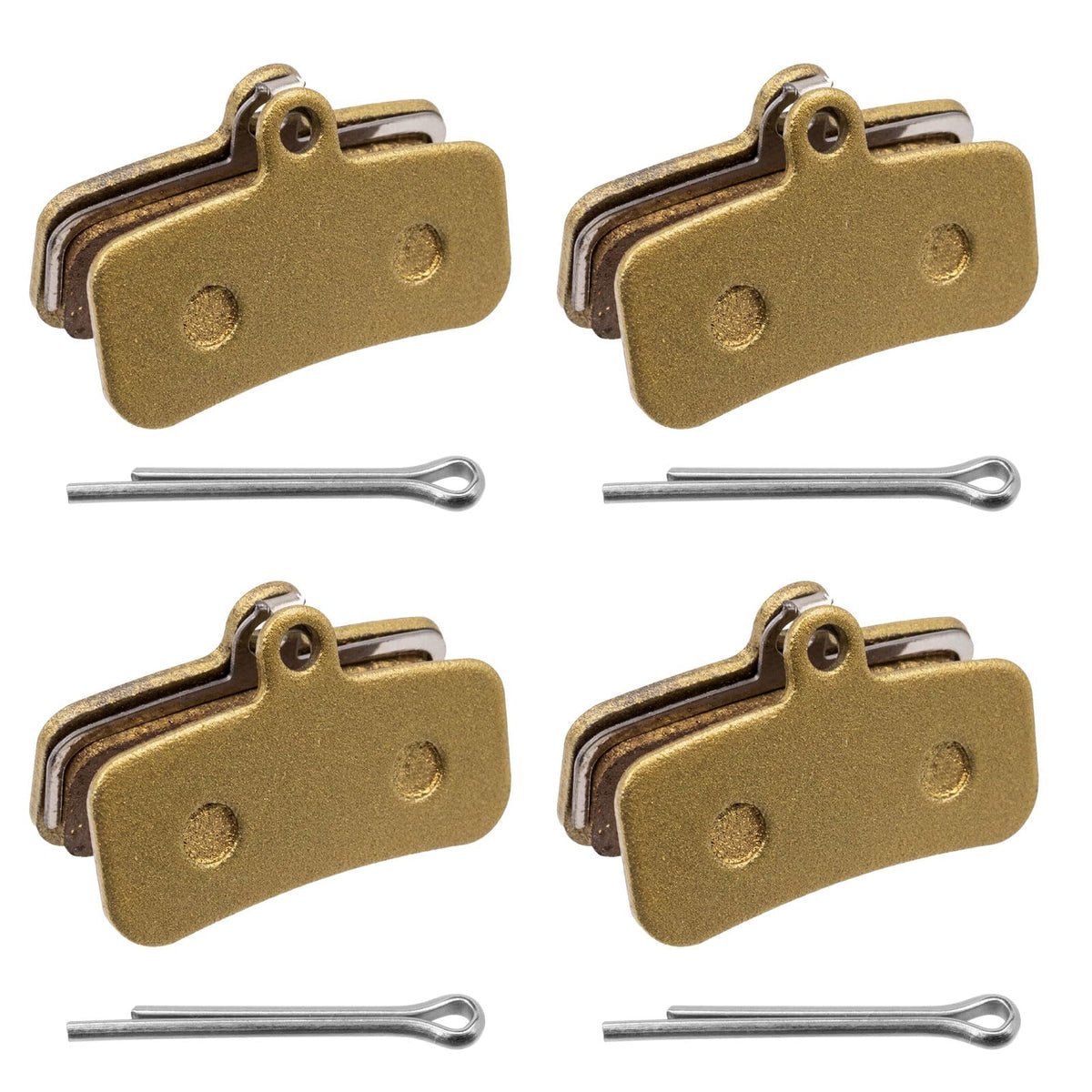 4 Packs Front and Rear Disc Brake Pads Y652370