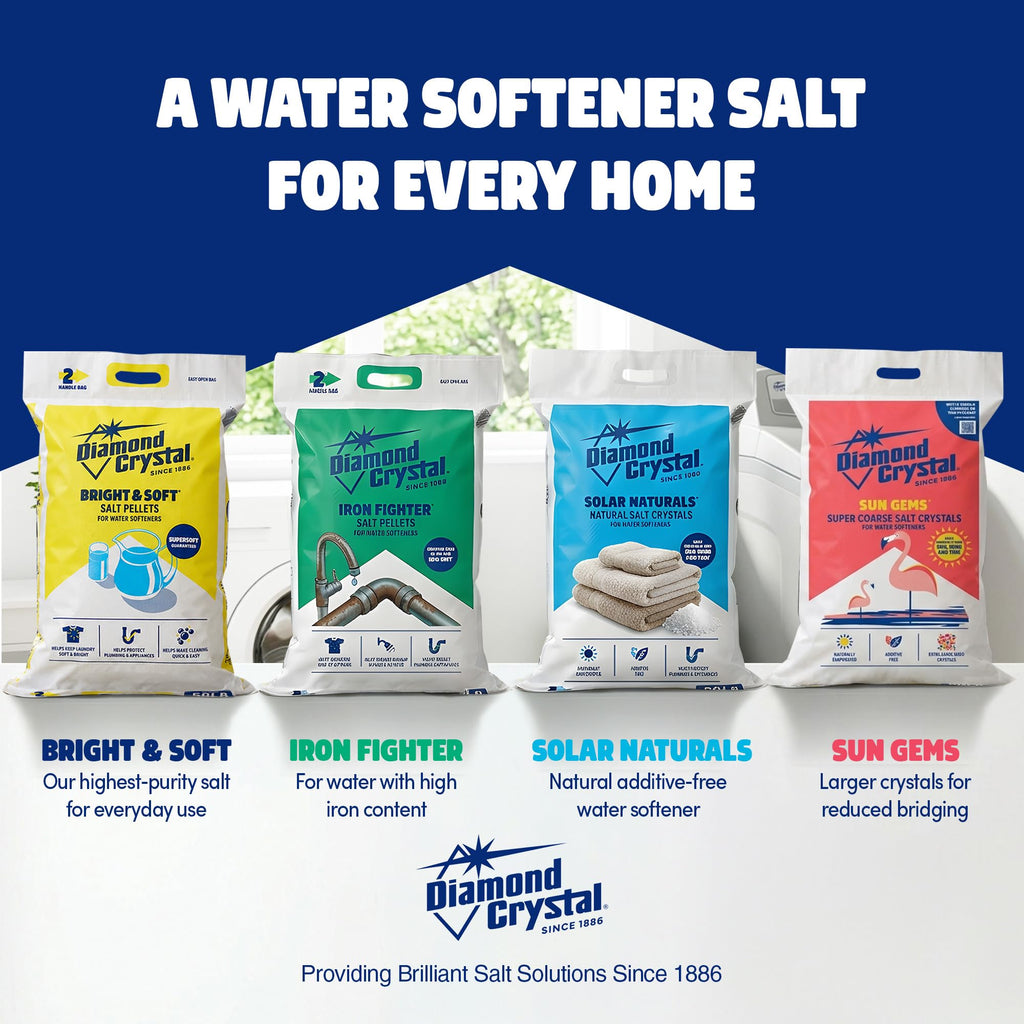 2 Pack Water Softener Salt Pellets, 40 lb E934