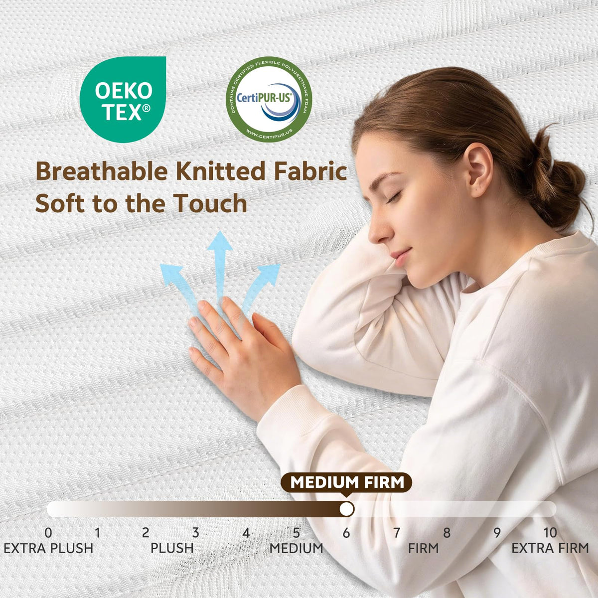 Full Size 12 Inch Hybrid Mattress A793