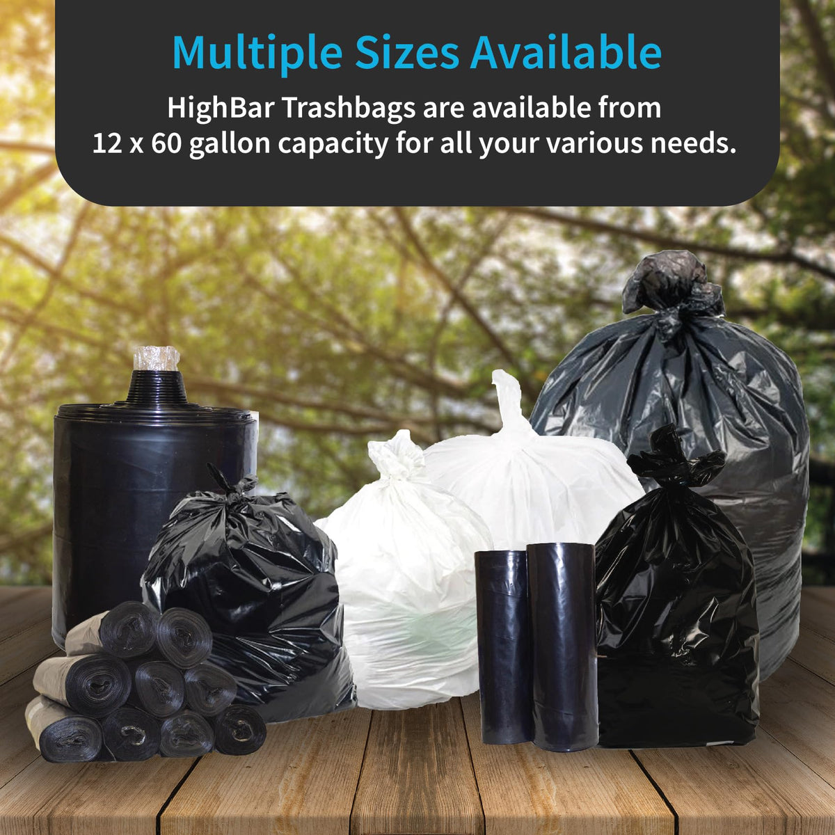 42 Gallon 3 MIL Black Heavy Duty Contractor Bags C436220
