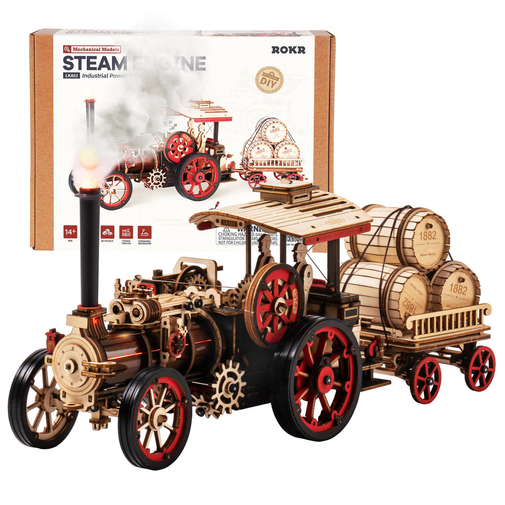 3D Puzzle 469pcs Wooden Mechanical Assembly Model Kit J410290