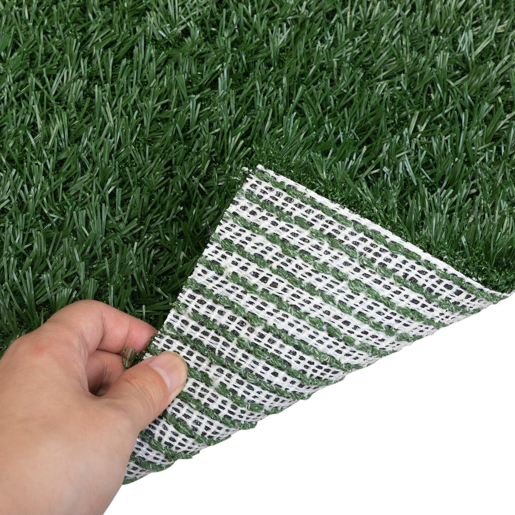 2pcs Artificial Grass Pet Potty Pad with Drainage Hole T980