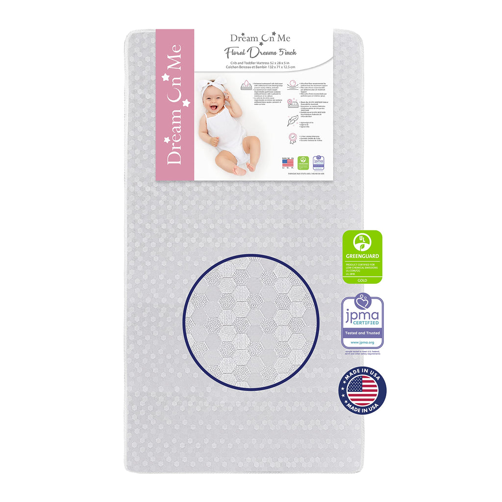 3 in 1 Convertible Toddler Bed and Firm Fiber Crib Mattress C13985
